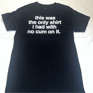 Men's Black Graphic Tee